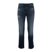 Hugo Boss Klassiska Denim Jeans för vardagsbruk Blue, Herr