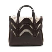 Zanellato Dune Amar Medium Tote Bag Brown, Dam