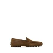 Tod's Klassiska Bruna Mocka Loafers Brown, Herr