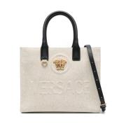 Versace Beige Väskor för Modeälskare Beige, Dam