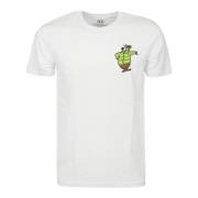 Equipe 55 Kortärmad Crew Neck Bomull T-shirt White, Herr