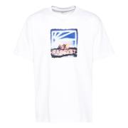 Rassvet Eldtryck Kortärmad T-shirt White, Herr