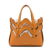 Zanellato Dune Amar Medium Tote Bag Orange, Dam