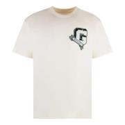 Givenchy Cotton Logo T-shirt White, Herr