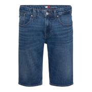 Tommy Jeans Regenererad Bomull Bermuda Shorts Blue, Herr