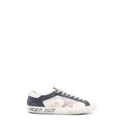 Golden Goose Sneakers i läder med snörning och gummisula White, Herr