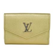 Louis Vuitton Vintage Pre-owned Laeder plnbcker Yellow, Dam