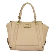 Chloé Pre-owned Pre-owned Laeder handvskor Beige, Dam