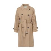 Max Mara Stilig Trenchcoat Brown, Dam