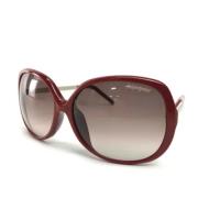 Yves Saint Laurent Vintage Pre-owned Plast solglasgon Brown, Dam