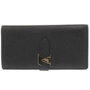 Louis Vuitton Vintage Pre-owned Laeder plnbcker Black, Unisex