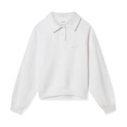 Axel Arigato Sky Polo Sweater White, Dam