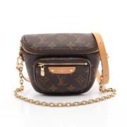 Louis Vuitton Vintage Pre-owned Canvas crossbodyvskor Brown, Dam