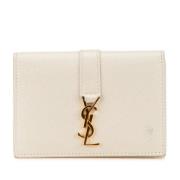 Yves Saint Laurent Vintage Pre-owned Vitt guld plnbcker White, Dam