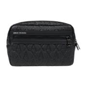 Armani Exchange Herr Pochette och Skönhetskollektion Black, Herr