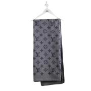 Louis Vuitton Vintage Pre-owned Tyg sjalar Gray, Dam