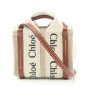 Chloé Pre-owned Pre-owned Canvas axelremsvskor Brown, Dam