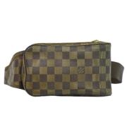 Louis Vuitton Vintage Pre-owned Canvas axelremsvskor Brown, Dam