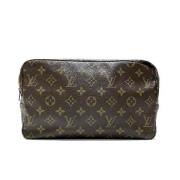 Louis Vuitton Vintage Pre-owned Canvas louis-vuitton-vskor Brown, Dam