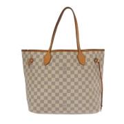 Louis Vuitton Vintage Pre-owned Canvas totevskor White, Dam