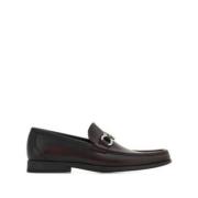 Salvatore Ferragamo Gancini-plaque loafers Brown, Herr