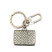 Louis Vuitton Vintage Pre-owned Metall nyckelhllare Gray, Dam