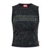 Diesel Top T-Arted Black, Dam