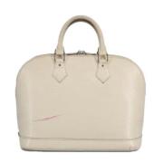 Louis Vuitton Vintage Pre-owned Laeder louis-vuitton-vskor White, Dam