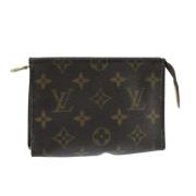 Louis Vuitton Vintage Pre-owned Canvas necessrer Brown, Dam