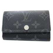 Louis Vuitton Vintage Pre-owned Canvas nyckelhllare Black, Unisex