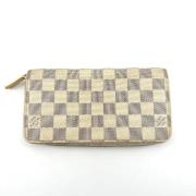 Louis Vuitton Vintage Pre-owned Laeder plnbcker Beige, Dam