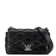 Louis Vuitton Vintage Pre-owned Laeder louis-vuitton-vskor Black, Dam