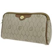 Dior Vintage Pre-owned Canvas dior-vskor Beige, Dam