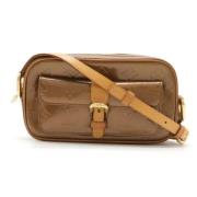 Louis Vuitton Vintage Pre-owned Tyg louis-vuitton-vskor Brown, Dam