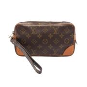 Louis Vuitton Vintage Pre-owned Canvas kuvertvskor Brown, Herr