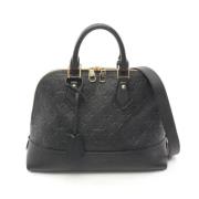 Louis Vuitton Vintage Pre-owned Laeder handvskor Black, Dam