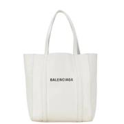 Balenciaga Vintage Pre-owned Laeder balenciaga-vskor White, Dam