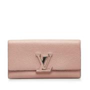 Louis Vuitton Vintage Pre-owned Laeder plnbcker Pink, Dam