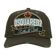 Dsquared2 Basebollkeps med spänne Brown, Unisex