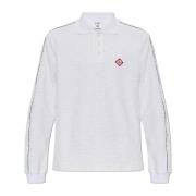 Casablanca Polo med logotyp White, Herr