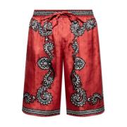 Dolce & Gabbana Sidenshorts Red, Herr