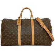 Louis Vuitton Vintage Pre-owned Canvas louis-vuitton-vskor Brown, Dam