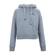 Chiara Ferragni Collection Hoodie med Snörning Gray, Dam