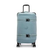 Kipling Spontan Trolley med 4 Hjul Green, Unisex