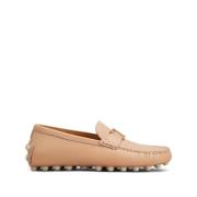 Tod's Beige Platta Skor Beige, Dam