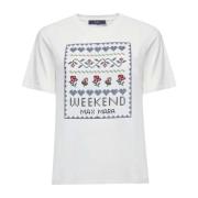 Max Mara Weekend Vita T-shirts och Polos White, Dam