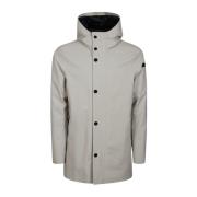 RRD Gummi Dubbel Parka Jacka Beige, Herr