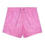 Sundek Herr Snörade Simshorts Pink, Herr