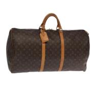 Louis Vuitton Vintage Pre-owned Canvas resvskor Brown, Dam