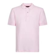 Tom Ford Rosa Ribbad Polotröja Pink, Herr